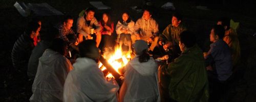 よるの森のハイキング-内省と対話の五感CAMP-(1日目午後・2日目午前)