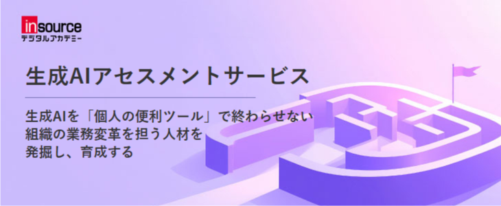 生成AIアセスメントサービス~組織の業務変革を担う人材を発掘し、育成する